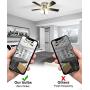 SHINESTAR 12-Pack E12 LED Ceiling Fan Light Bulbs 60 watt Equivalent 120v, Daylight 5000K, Small Candelabra Base Light Bulb for Chandelier, Type B B11 LED Bulb, Non-dimmable