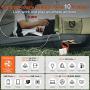 AIMTOM 300-Watt Portable Power Station - 280Wh Battery Powered Generator Alternative with 12V, 24V, AC and USB Outputs - Solar Rechargeable Lithium Backup Power - for Camping Outdoors RV Emergency