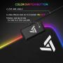 VictSing Gaming Mouse Pad, Rgb Mouse Pad with 13 Lighting Modes 2 Brightness Level, Computer MousePad Game Mouse Mat, Mousepad XXL for Game, 31.5×15.7 Inch