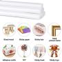 White Hot Glue Sticks Mini, Enpoint 72 pcs 3.93 x 0.27 in Hot Melt Glue Adhesive EVA Sticks, White Mini Glue Sticks for Arts Crafts, DIY, Home General Repair, Holiday Gift Crafts, Bonding, Decoration