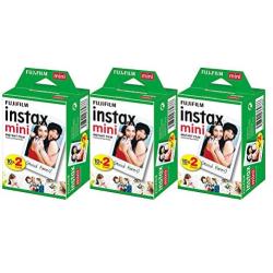 Fujifilm Instax Mini Instant Film (3 Twin Packs, 60 Total Pictures) - International Version