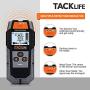 TACKLIFE Stud Finder Upgraded Wall Scanner, 4 in 1 Center Finding Electronic Wall Detector Finders with Warning, Four Scan Modes for Wood Stud/Metal/Live AC Wire/Deep Detecting - New Version DMS03