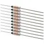 TOTOT 10pcs SF70E-73 Degree Metal Thermal Cutoffs Thermal Fuse 10A 250V for Motor Transformer Electric Industrial Home Appliance