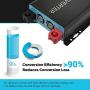 Renogy 1000W 12VDC to 120VAC Pure Sine Wave Inverter with Eco Mode, 1000W, Home Car RV Solar Power Converter