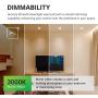 Sunco Lighting 5 Inch/6 Inch Gimbal LED Downlight, 12W=60W, 3000K Warm White, 800 LM, Dimmable, Adjustable Recessed Ceiling Fixture, Simple Retrofit Installation