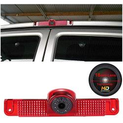 Navinio Super HD 1280720 Pixels Car Third Roof Top Mount Brake Lamp Camera Brake Light Rear View Backup Camera for Chevrolet Express GMC Savana Vans Exporer Vans Cargo Reverse Parking Camera