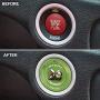 ToolEpic for Dodge Challenger Charger Scat Pack Decal Accessories 2015-2021 - Engine Start Stop Button Overlay Sticker Emblem - Push to Start Button Sublime Green Badge Cover - Perfect for Decals ToolEpic for Dodge Challenger Charger Scat Pack Decal Accessories 2015-2021 - Engine Start Stop Button Overlay Sticker Emblem - Push to Start Button Sublime Green Badge Cover - Perfect for Decals