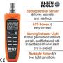 Klein Tools ET110 CO Meter, Carbon Monoxide Tester and Detector with Exposure Limit Alarm, 4 x AAA Batteries and Carry Pouch Included