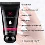 Makartt Nail Extension Gel White Builder Gel Nail Gel Trendy Nail Art Design Nail Extension Gel Salon Nail Easy DIY at Home 50ML P-21
