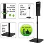 Universal Hand Sanitizer Dispenser Stand, Portable Soap Dispenser Floor Stand with Adjustble Height for School Office Hospital Lobby