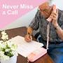 Corded Phone - Phones for Seniors - Phone for Hearing impaired - Ladies Pink - Retro Novelty Telephone + an Improved Version of The Princess Phones in 1965 - Style Big Button - iSoHo Phones