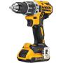 DEWALT 20V MAX Cordless Drill / Driver Kit, Brushless, 1/2-Inch (DCD791D2)