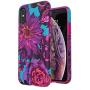 Speck Products Presidio Inked iPhone Xs/iPhone X Case, Hyperbloom/Lipstick Pink