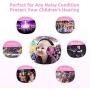 Mpow 068 Kids Ear Protection, NRR 25dB Noise Reduction Ear Muffs, Toddler Ear Protection, Protective Earmuffs for Shooting Range Hunting Season, for Toddlers Kids Children Teens-Great Pink