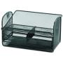 Safco Products 2160BL Onyx Mesh Telephone Stand With Drawer, Black