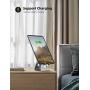 Tablet Stand Multi-Angle, Lamicall Tablet Holder: Desktop Adjustable Dock Cradle Compatible with Tablets Such As iPad Air Mini Pro, Phone XS Max XR X 6 7 8 Plus More Tablets (4-13 Inch) - Gray