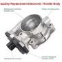WMPHE Compatible with Electronic Throttle Body Assembly Buick Allure,Chevy Equinox,GMC Acadia,Saturn Outlook Throttle Actuator Replace OE# 217-3104 12616995 Fuel Injection Throttle Body