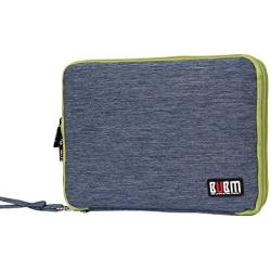 BUBM Travel Cable Organizer, Universal Electronic Accessories Bag Gear Storage for Cord, USB Flash Drive, Earphone and more, Perfect Size for iPad (Large, Blue and Green)