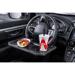 Lightter Car Laptop and Food Steering Wheel Multi-Functional Portable Tray (Bk New)