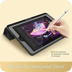 i-Blason Cosmo Case for New iPad 8th/7th Generation, iPad 10.2 2020 2019 Case, Full-Body Trifold with Built-in Screen Protector Protective Smart Cover with Auto Sleep/Wake & Pencil Holder (Gray)