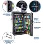 Viking Security Safe VS-144KS Digital Key Cabinet Digital Key Safe with Lockable Drop Slot 144 Key Capacity