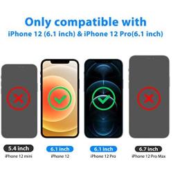 Mkeke Compatible with iPhone 12 Screen Protector, Tempered Glass Screen Protector for iphone 12 Pro 6.1 inch 3-Pack