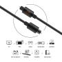 Digital Optical Audio Cable (6 Feet), Fiber Optical Toslink Cable for Home Theater, Sound Bar, TV, PS4, Xbox, VD/CD Player, Blu-ray Players,Game Console& More, 1.8M Digital Optical Audio Cable (6 Feet), Fiber Optical Toslink Cable for Home Theater, Sound Bar, TV, PS4, Xbox, VD/CD Player, Blu-ray Players,Game Console& More, 1.8M