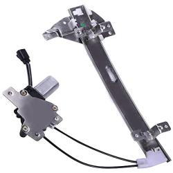 cciyu Rear Left Drivers Side Power Window Lift Regulator with Motor Assembly Replacement Replacement fit for 1997-2005 Buick Century 1997-2004 Buick Regal 1998-2002 Oldsmobile Intrigue