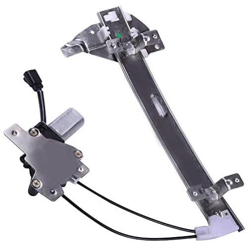 cciyu Rear Left Drivers Side Power Window Lift Regulator with Motor Assembly Replacement Replacement fit for 1997-2005 Buick Century 1997-2004 Buick Regal 1998-2002 Oldsmobile Intrigue