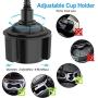 Cup Holder Phone Mount, Universal Adjustable Portable Cup Holder Car Phone Mount for iPhone Xs MAX/XR/XS/X/8/8 Plus, Galaxy S10/S9/S9 Plus/Note 9, Google Pixel and More