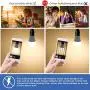 12Pack A19 LED Light Bulbs, 100 Watt Equivalent LED Bulbs, 2700K Warm White, No Flicker E26 Edison Medium Screw Base Bulbs, 1100Lumens, Non Dimmable