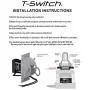 25 PCS Heavy Duty Toggle Switch 20/15A 125/277V, 2 HP with Waterproof Rubber Boot UL cUL Certified