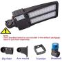 1000LED LED Shoebox Light, 150W 18,000 Lumens (450W HID Eq.), Daylight 5000K, AC100-277V, Waterproof IP65, Street Light, Area Light