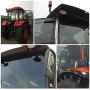 JNK NETWORKS Reflective Shield Ceramic Window UV Tint Film for CarsTrucks Tractors (Red, 20'' x 5)