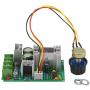 XLX PWM DC Motor Governor 12V 24V 36V 48V High Power Drive Module Adjustable Speed PWM Controller Regulation Switch 20A Ultra small LED dimmer with Speed Control Knob