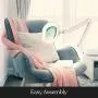 Brightech LightView Pro 2 in 1 XL Magnifying Floor Lamp - Very Bright LED Light with Full Page Magnifier Glass for Pro Tasks, Reading, Crafts & Hobbies - Converts from Standing to Table Lamp