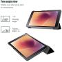 ProCase Galaxy Tab A 8.0 2017 T380 T385 Case (Old Model), Slim Light Smart Cover Stand Hard Shell Case for 8.0 inch Galaxy Tab A Tablet 2017 T380 T385 -Black