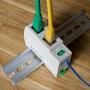 WatchfulEyE WTH-SG/RJ45-E DIN-Rail Mounted Gigabit Ethernet PoE Surge Protector Full GDT 1-2 3-6 TVS Surge Protection