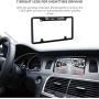 License Plate Frame Backup Camera Night Vision Car Rear View Camera 170° Viewing Angle Waterproof High Sensitive Universal 7 Bright LED Reversing Car Camera Upgrade Version