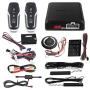EASYGUARD EC002-FO2-NS Smart Key Passive keyless Entry Kits with Push Start Button Remote Start Password keypad Entry DC12V