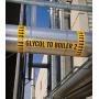 Brady B30C-2250-595-YL 100 Length x 2.250'' Width, B-595 Vinyl, Yellow BBP31 Indoor/Outdoor Tape