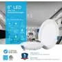 SAATLY 12 Pack LED Recessed Lighting 6 inch,Ultra-Thin Recessed Ceiling Light with Junction Box 5000K Daylight CRI90+,IC Rated 1000 Lumens 13W 100W Eqv. Dimmable,Can-Killer Downlight ETL & Energy Star