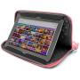 Vangoddy Shock Absorbent Carrying Quilted Sleeve Pink Travel Case for Fujitsu Arrow, Stylistic 9 inch to 10.5 inch Tablet PC