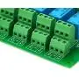Electronics-Salon 4 DPDT Signal Relay Module Board, DC 5V Version, for Arduino Raspberry-Pi 8051 PIC.