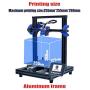 TRONXY New Upgraded 3D Printer XY-2 PRO Fast Assembly Quick Installation Auto Leveling Continuation Print Power Filament Sensor Full Color Touch Screen 255X255 X 260