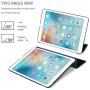 ProCase iPad 9.7 Case (Old Model) 2018 iPad 6th Generation / 2017 iPad 5th Generation Case - Ultra Slim Lightweight Stand Case with Translucent Frosted Back Smart Cover for iPad 9.7 Inch –Navy
