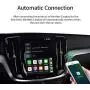 CarlinKit 2.0 Wireless CarPlay Adapter U2W for Factory Wired CarPlay Cars, Compatible with Audi/Porsche/Volvo/Volkswagen Online Upgrade, iOS 14, Convert Wired to Wireless CarPlay CarlinKit 2.0 Wireless CarPlay Adapter U2W for Factory Wired CarPlay Cars, Compatible with Audi/Porsche/Volvo/Volkswagen Online Upgrade, iOS 14, Convert Wired to Wireless CarPlay