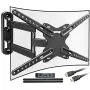 Everstone Heavy Duty Single Stud TV Wall Mount Bracket for Most 32-80 Inch LED,LCD,OLED,Plasma Flat Screen,Curved TVs,with Full Motion Articulating Arm,Up to VESA600x400 and 110lbs