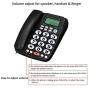 TelPal Corded Big Button Telephone for Elderly Caller ID Landline Phones for Seniors Amplified Telefonos Home Phone for Old People with Speaker and Easy to Read Numbers…