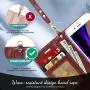 FYY Case for iPhone 7/8/SE 2020, Luxury PU Leather Wallet Phone Case with Card Holder Flip Cover for iPhone 7/iPhone 8/iPhone SE 2020 (2nd Gen) 4.7 inch - Dark Brown